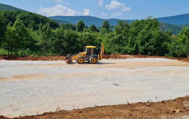 Izgradnju je ometala višednevna kiša                                                                                                                                                                                                                      